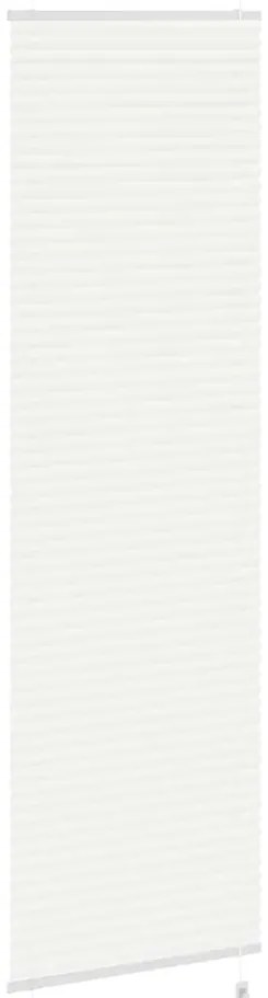 pliszírozott redőny Fehér 55x200 cm szövetszélesség 54,4 cm