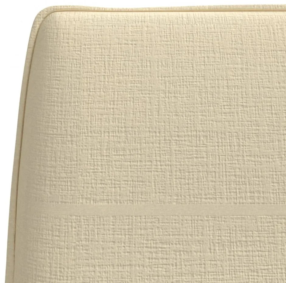 krémszínű szövetpad 100 x 75 x 76 cm