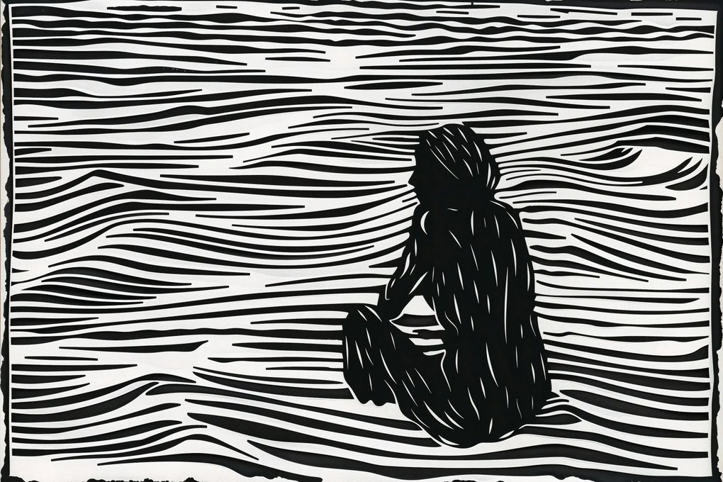 Poszter 45x30cm Összecsukható Fluid Vonalak