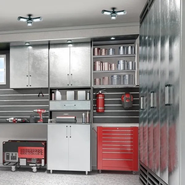 LED Mennyezeti reflektor 3xE27/16,7W/230V 4000K