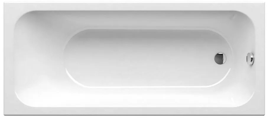 Ravak C731000000 - CHROME kád 160x70 cm akril/fehér