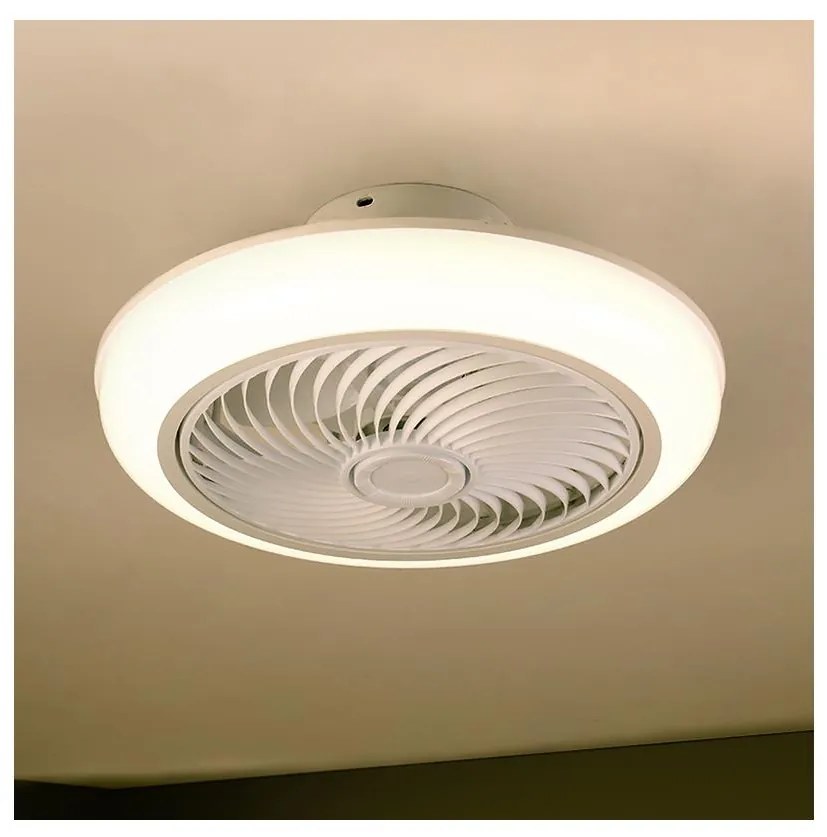 Brilagi-LED állítható fényű ventilátoros lámpa LED/30W/230V 3000-6500K fehér+DO