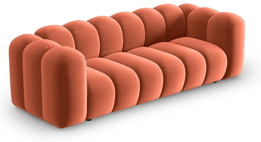 Rózsaszín kanapé 228 cm Lupine – Micadoni Home