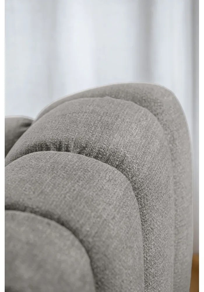 Világosszürke sarokkanapé (bal oldali-L alakú) Shell – Miuform