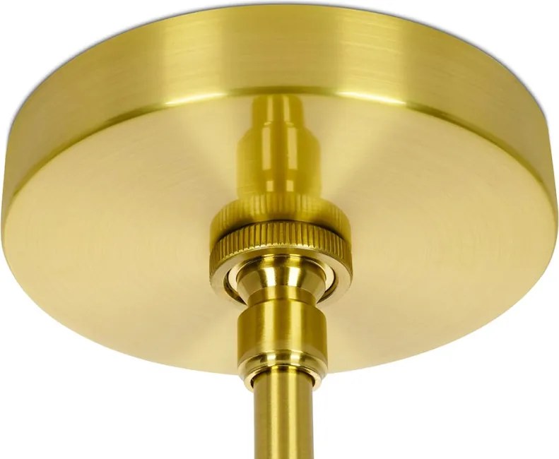 KING HOME MD214192MBLACKGD APOLLO Modern Függesztett Lámpa Fekete, Arany E27 IP20