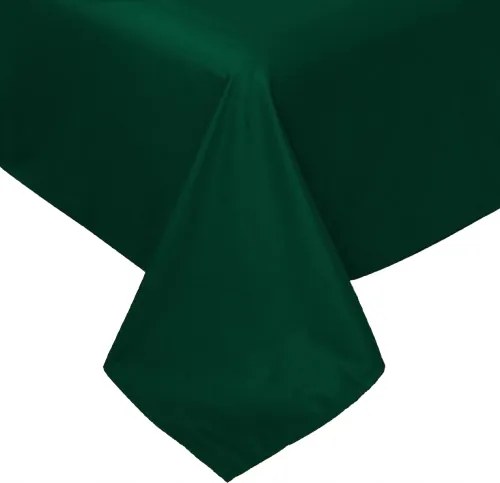 Pamut Lepedő Gumi NÉLKÜLI190x250 Palackzöld 100% pamut