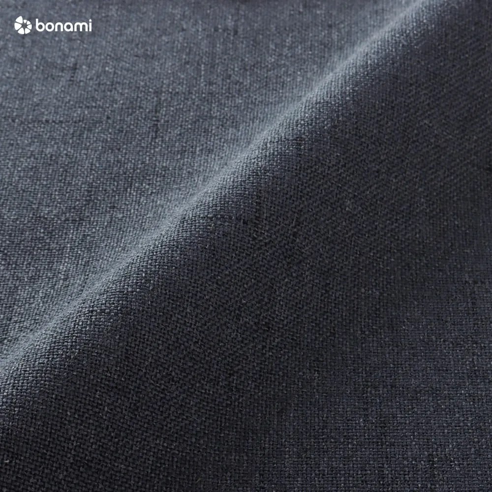 Charming Charlie antracit kinyitható U alakú kanapé, jobb oldali - Miuform