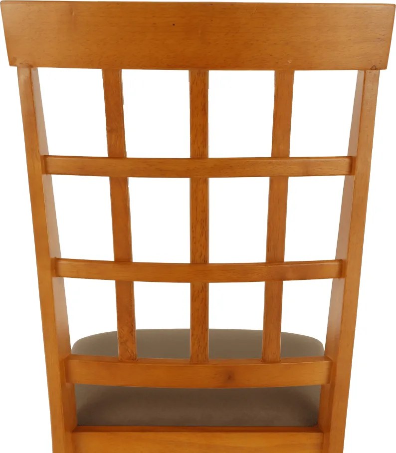 Szék, cseresznye/bézsbarna, GRID NEW