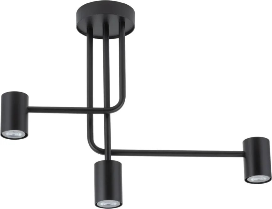 SIGMA LIGHTING 33420 LUIS Vintage Mennyezeti Lámpák Fekete GU10 IP20