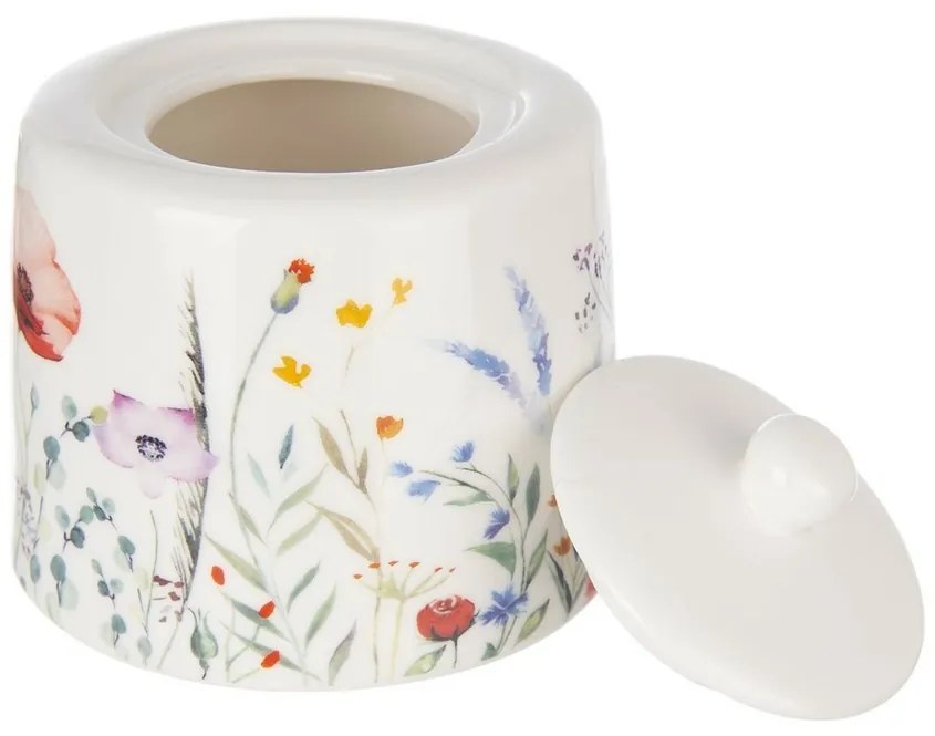 Orion Porcelán cukortartó Mák, átmérő 9,3 cm