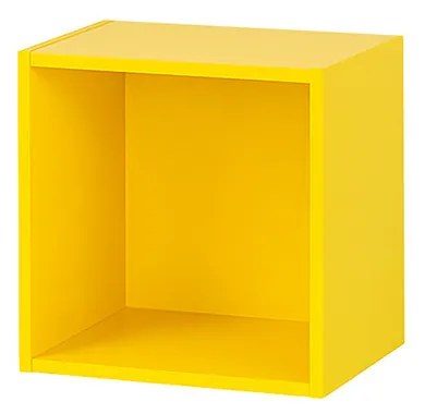 Boxie nyitott fali szekrény 40x40x27 cm sárga