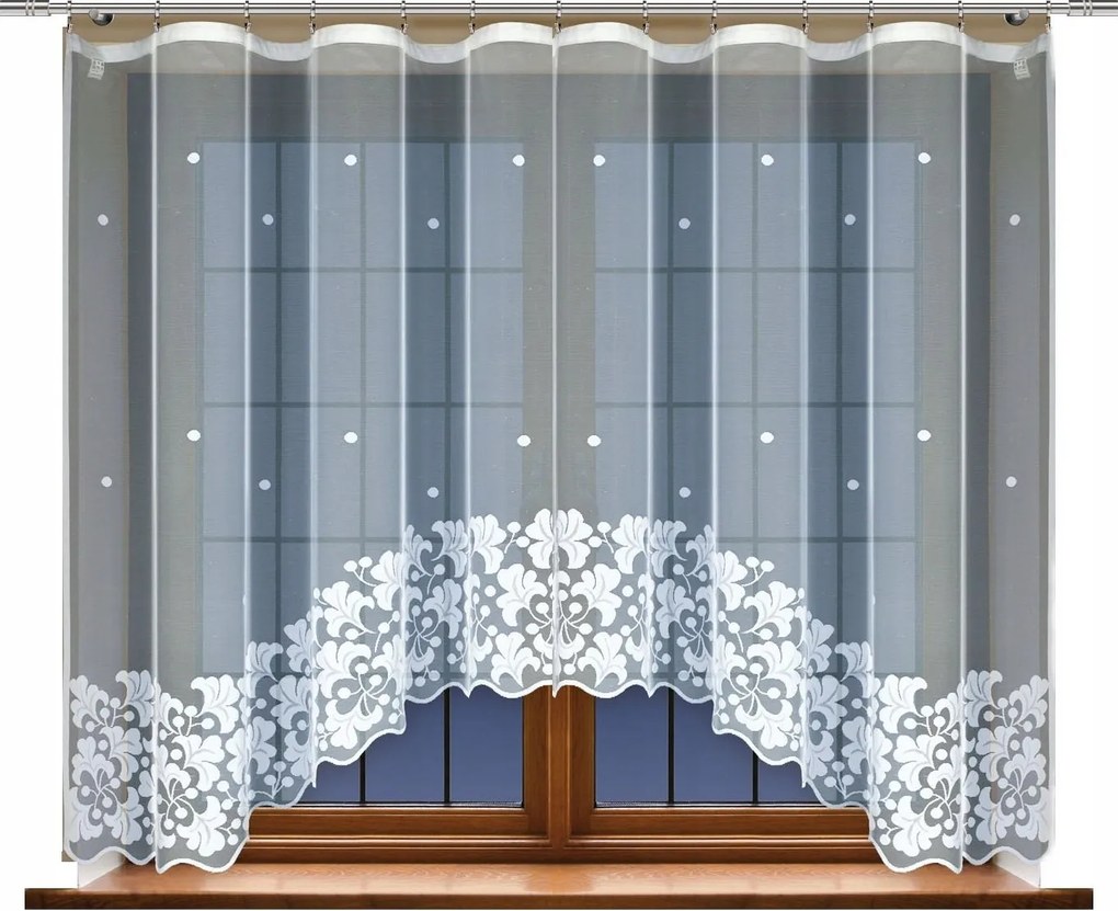 Jacquard mintás függöny 25251 300x120cm (szalaggal)