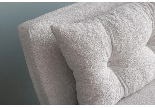 Kétüléses kihúzható kanapé QIRA fehér