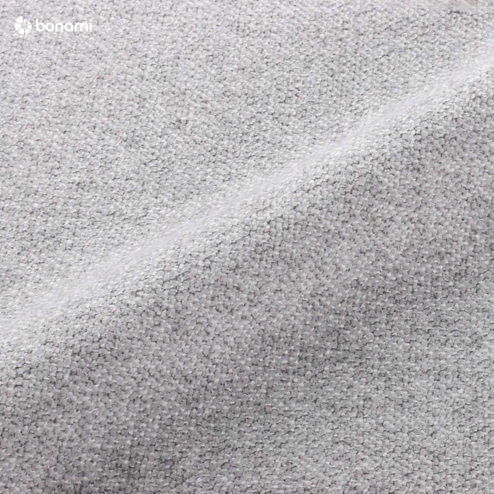 Világosszürke kinyitható-tárolóhelyes sarokkanapé (jobb oldali-heverő résszel) Scandic Lagom – Miuform