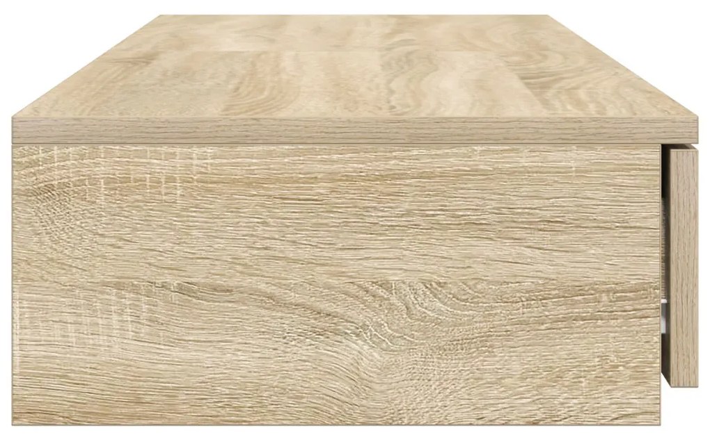 Ágyfiókok fiókkal sonoma tölgy 120 x 36.5 x 16.5 cm Faanyag