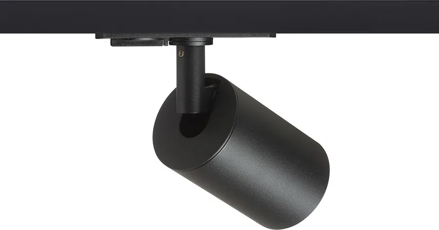 RENDL DUDE egyáramkörös sínre fekete 230V LED GU10 9W