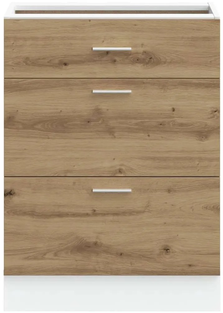 vidaXL “Lyon” konyhai alapszekrény Artisan Oak Engineered Wood