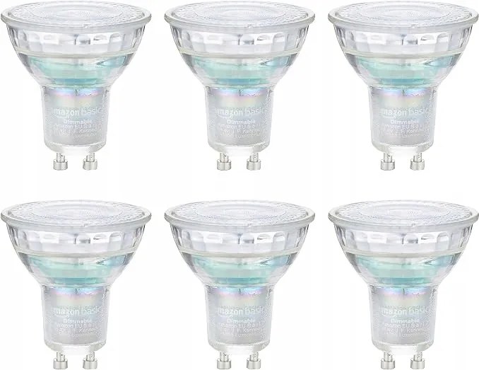 Amazon Basics Led Izzó GU10, 3,7 In 6 Db
