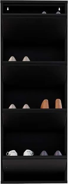 4 Piece Metal - Black