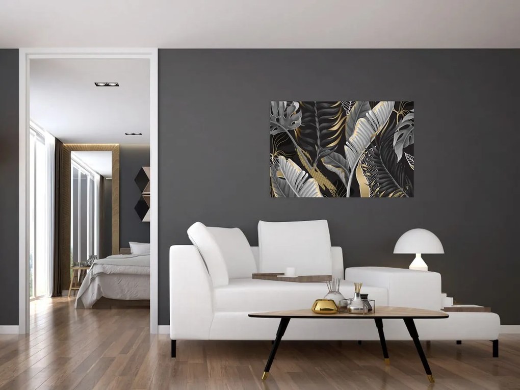 Kép - Arany dzsungel (90x60 cm)