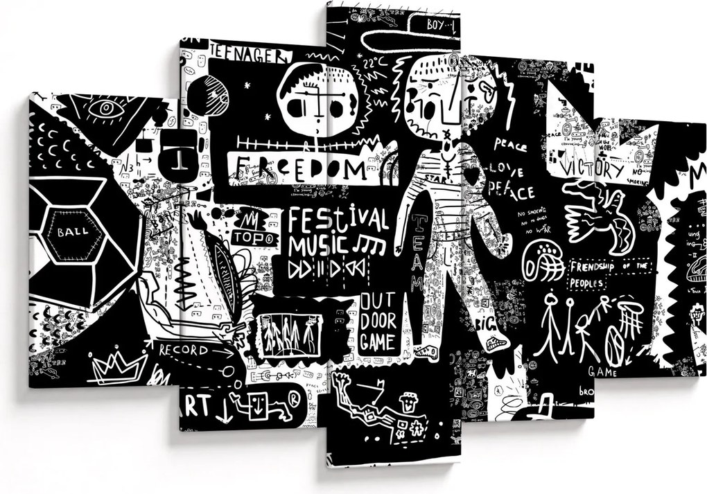 Kép - Graffiti (150x105 cm)