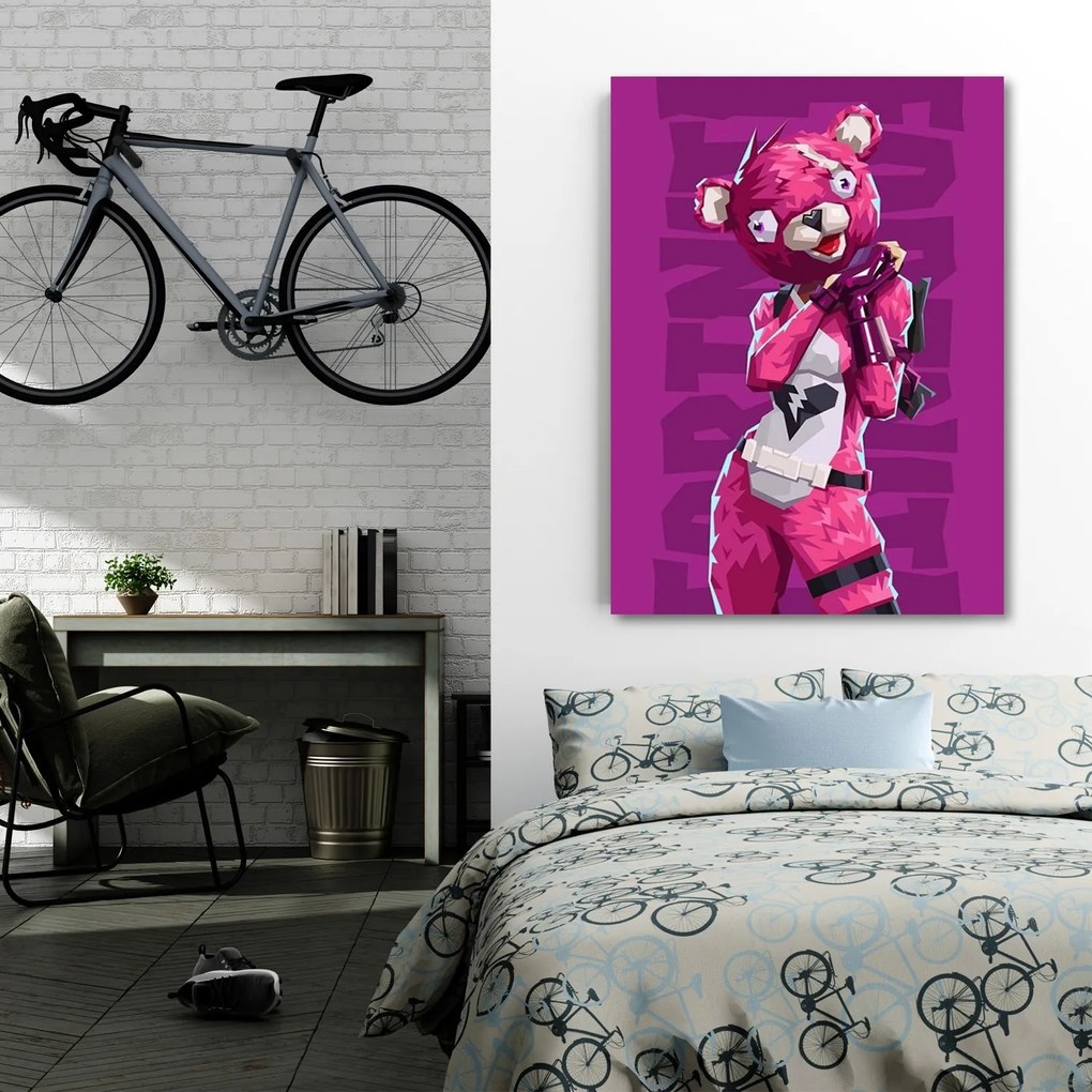 Gario Vászonkép Ölelkezz Fortnite - Nikita Abakumov Méret: 70 x 100 cm