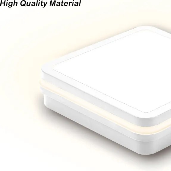 Brilagi - BENE kültéri LED lámpatest 18W/230V 22x22 cm fehér IP54