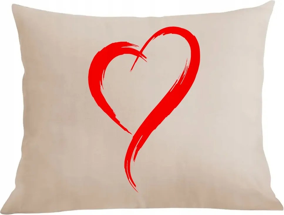 Párna párnahuzat Szív Szerelem Valentin nap