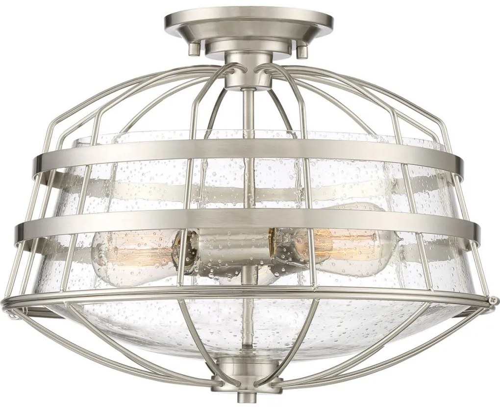 Quoizel MARITIME QZS-MTE1716BN Plafonlámpa 3x60W/E27