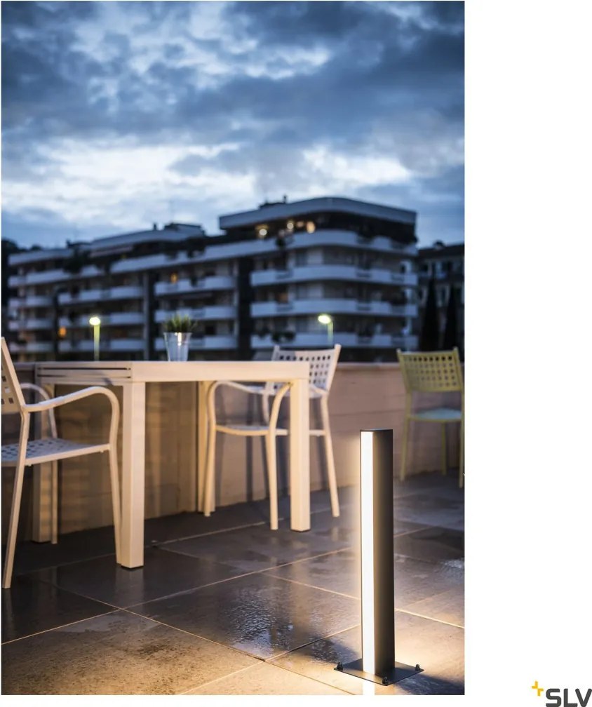 SLV 232185 H-POL Modern Kültéri Állólámpa Antracit LED IP55