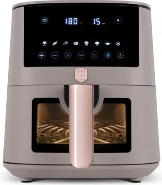 BerlingerHaus AirFryer átlátszó ablakkal (5 L) Taupe Collection BH/9491