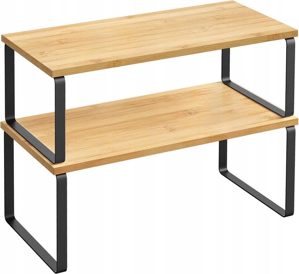 Konyhai Polcok Asztali Polc Rendező Ipari Stílus Loft 40 cm