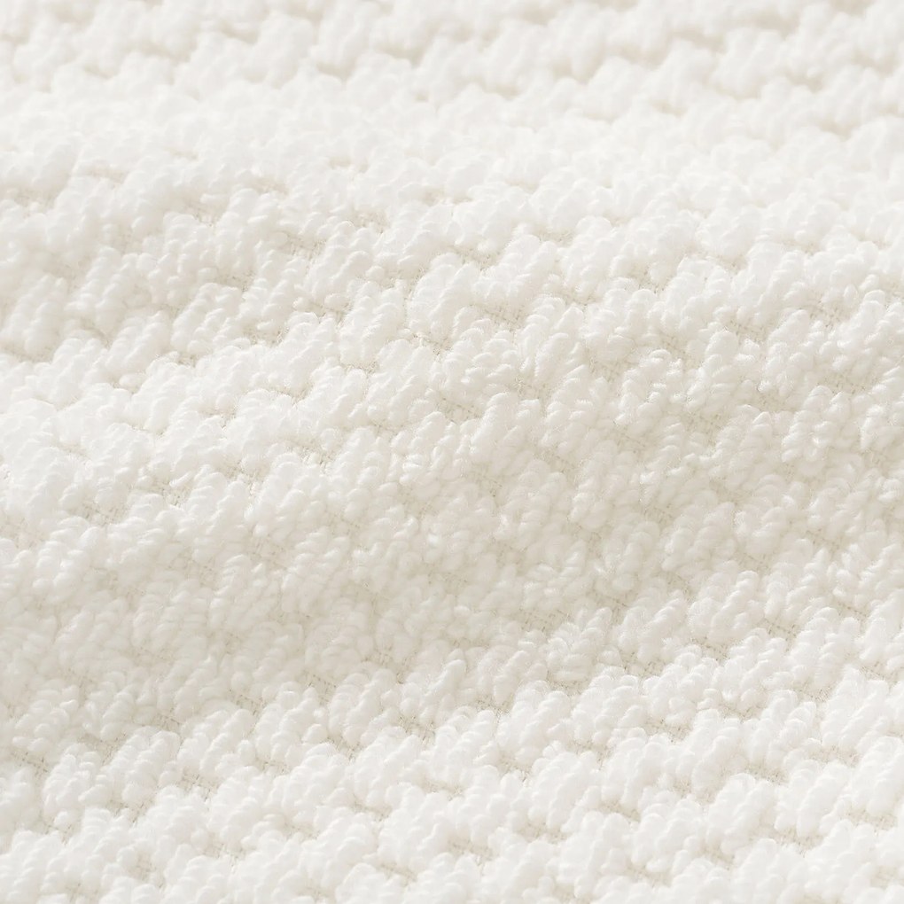 Goldea pamut frottír törölköző / fürdőlepedő micro pure - vanília 70 x 140 cm