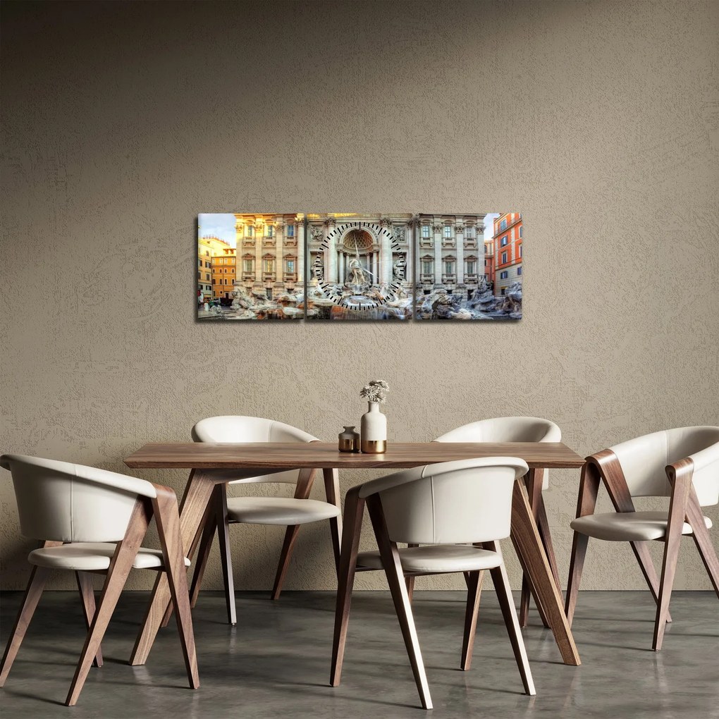 Kép - Trevi-kút (órával) (90x30 cm)