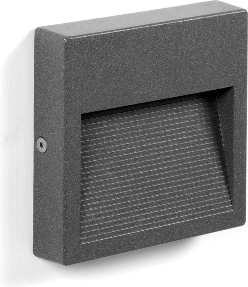 NOVOLUX 289B-L0104B-04 SLIM Modern Kültéri Fali Lámpa Antracit LED IP65