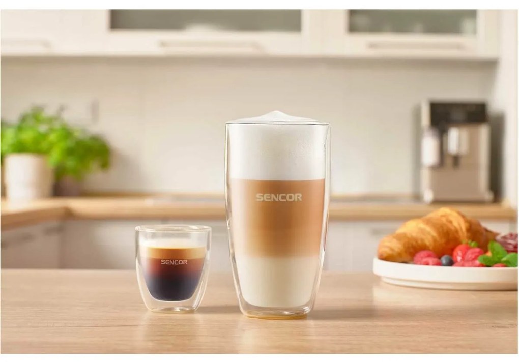 Sencor SGX 002 thermo latté pohár 380 ml, 2 db