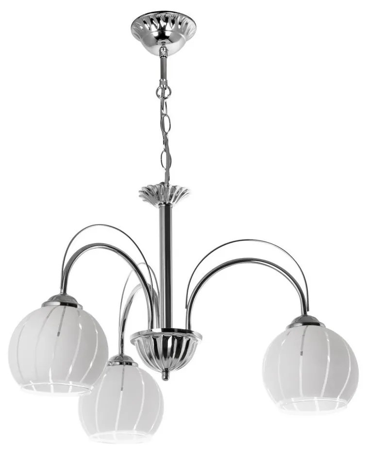 Venti Csillár láncon 3xE27/60W/230V LM4774-3 CR