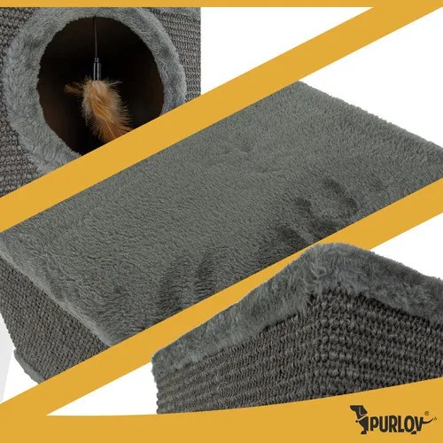 Cat bed - house on legs Purlov 26215