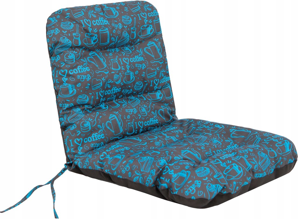 Összecsukható kerti párna napozóágyhoz vagy székhez vízálló 95x50