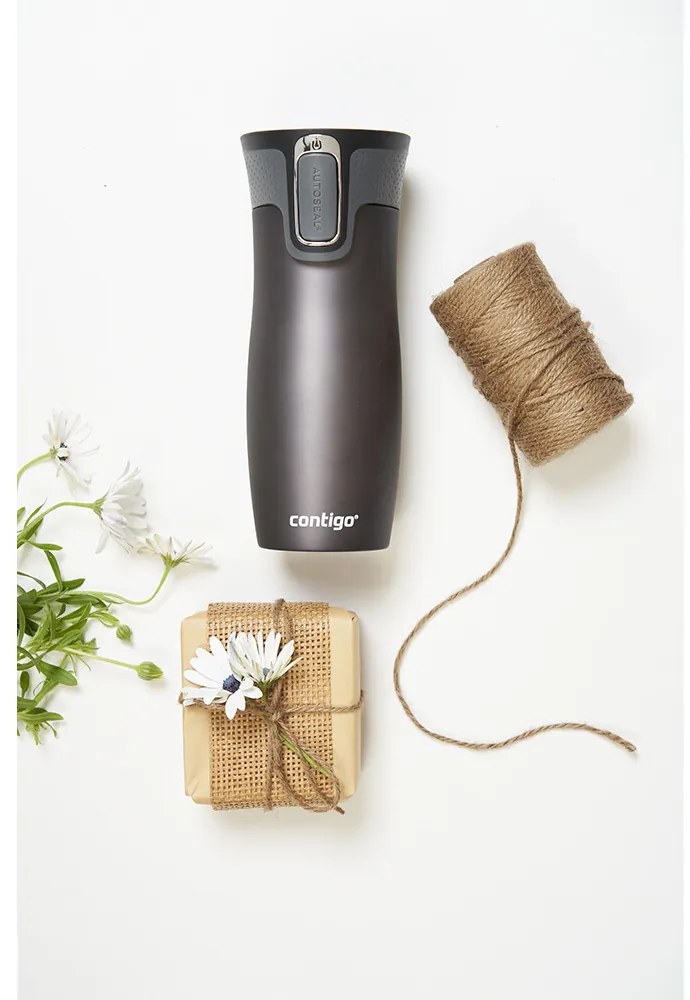Contigo West Loop 470 ml Gunmetal termosz