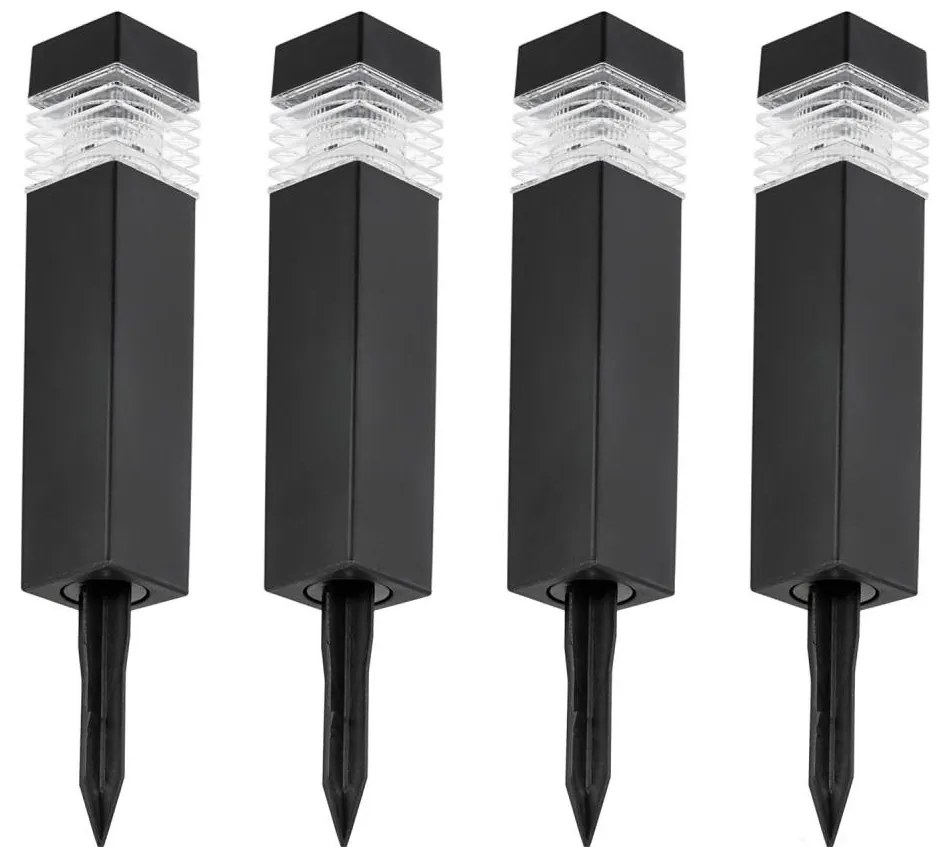 KÉSZLET 4x LED Napelemes lámpa LED/0,06W/1,2V 1xAAA 6000K IP44 100 mAh