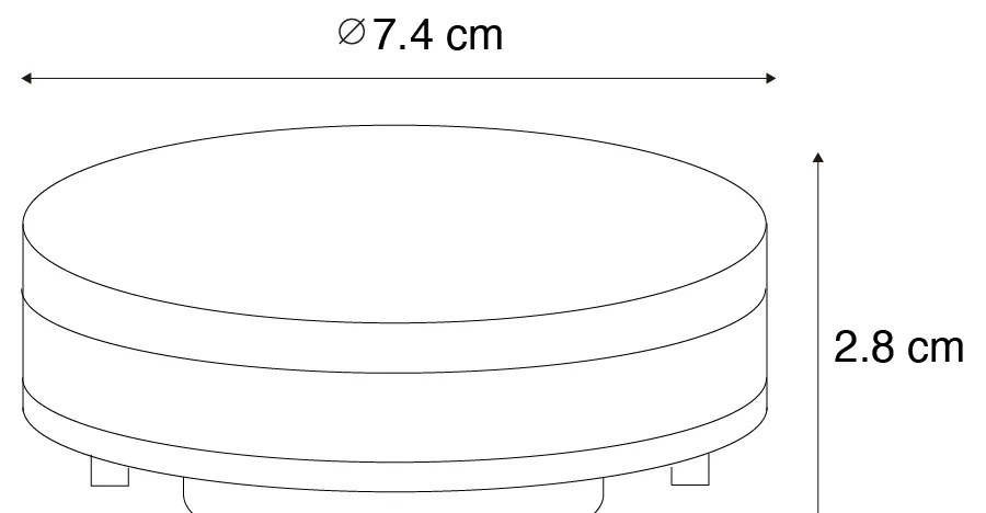 Okos GX53 dimmelhető LED izzó 9W 806LM 2700K-6500K