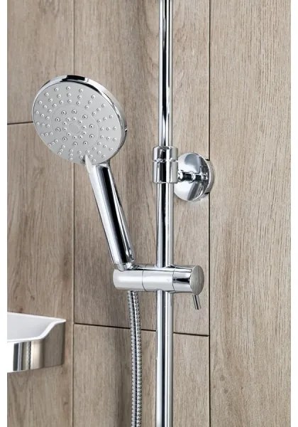 Aqualine - Zuhany készlet termosztatikus csappal LIGA fényezett króm