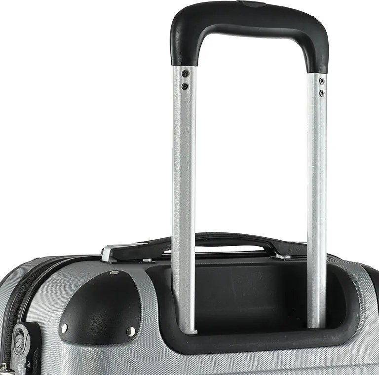 Deuba Set 4 db utazóbőrönd - ezüst