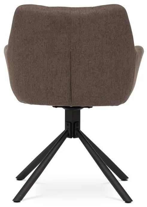 Barna Étkezőszék Tartós Szövettel. HC-532 BR2