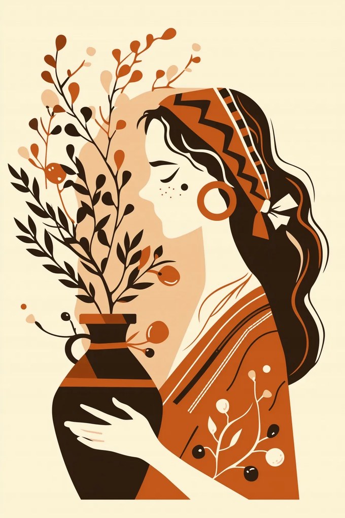 Poszter 61x91,5cm A saját anya természete