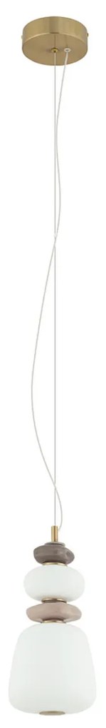 Ceramic LED egyágú függesztett lámpa