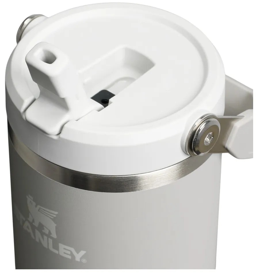 Szürkésbézs rozsdamentes acél termosz 890 ml IceFlow™ Flip Straw 2.0 Tumbler Ash – Stanley