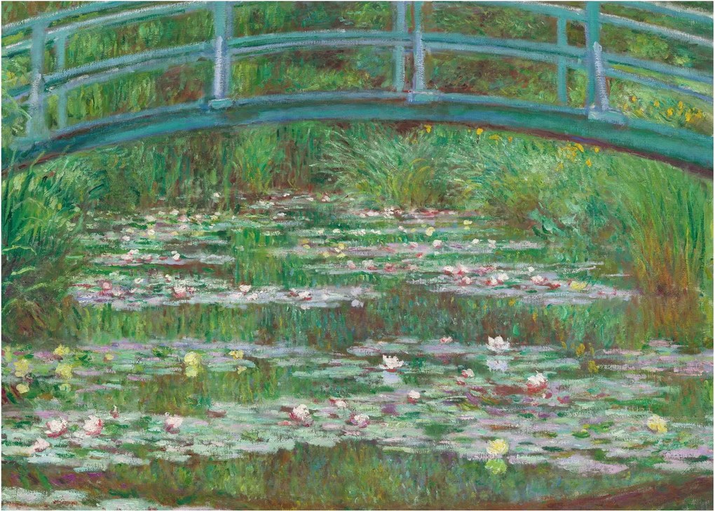 Kép - Claude Monet, The Japanese Footbridge, reprodukciók (70x50 cm)