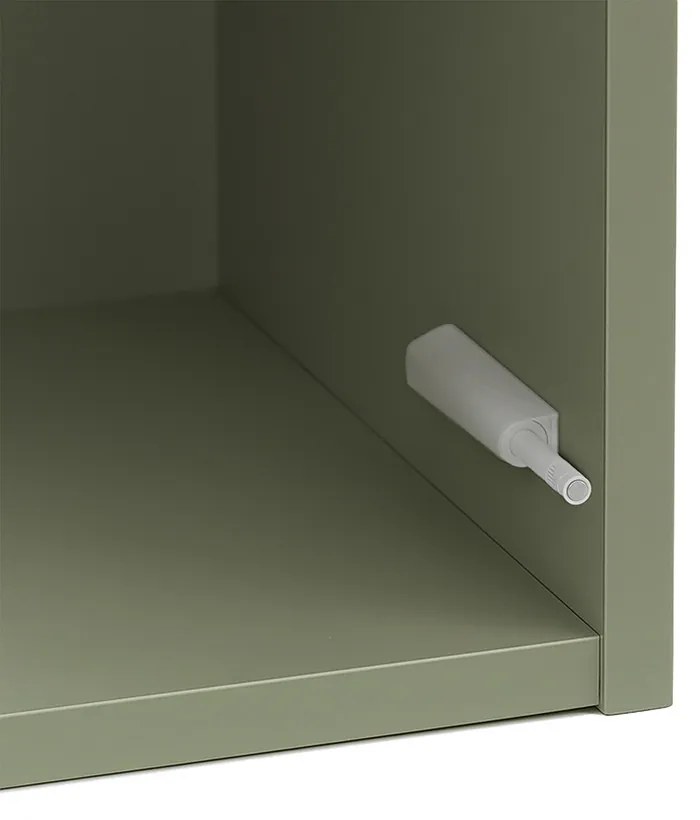 Boxie 1 ajtós fali szekrény 80x40x37 cm zöld